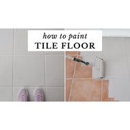 1L GREENTECH EPOXY FLOOR PAINT TILES FLOOR PAINT WATERPROOF COATING EPOXY [Include Hardener] GREENTE