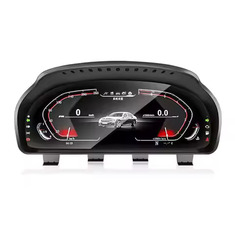 12.3 inch LCD Digital Cluster Speedometer LCD Instrument for 5 6 7 X3 X4 X5 F10 F11 F18 F07 F06 F12 