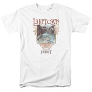 The Hobbit Laketown T Shirt Mens Licensed Fantasy Movie Tee Bilbo Top