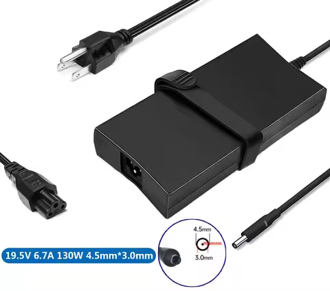 19.5V 6.7A 130W Laptop Ac Adapter Charger For Dell RN7NW 0V363H 332-1829 ADP-130EB BA P56F P31F 6TTY