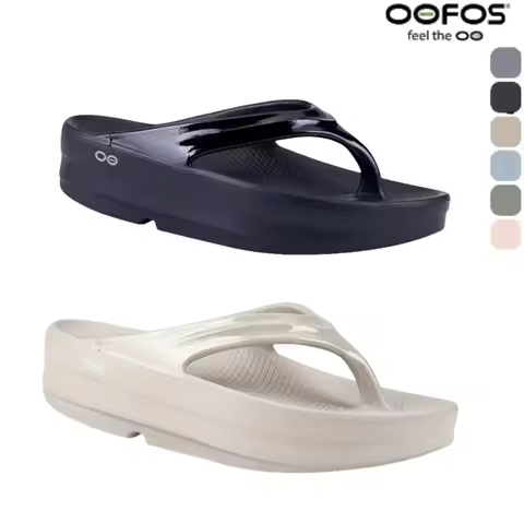 OOFOS Original Sandals - Lightweight Recovery Shoes Slippers Men Women Soft Bottom Indoor Home Slide