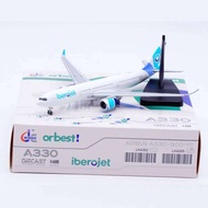 ของขวัญเครื่องบินสะสมโลหะผสม LH4305 JC Wings 1:400 Iberojet Airbus A330-900neo โมเดลเครื่องบินเจ็ท C