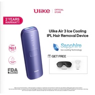 Ulike Air 3 Purple Ice Cooling IPL Hair Removal Device Hair Removal Device/