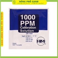 TDS calibration solution 1000ppm combo 2 packs for Com100 tds and ec meter, AP-1 tds meter