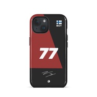 F1 NO.77 Phone Case for iPhone 17 16 15ProMax 14Pro 13 12 13mini Samsung S24 S22 S25 2in1 glossy har