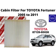 Cabin Filter Toyota FORTUNER 2005 to 2011 (87139-0D030-87139-0N010 and 87319-30040 )
