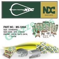 NDC Japan Engine Main Bearing MS-1208A for Nissan Sentra N16 1.5 QG15DE Serena C23 GA13 GA14 GA15E G