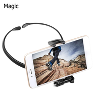 ที่วางโทรศัพท์คอสำหรับ pov การถ่ายภาพ vlog ที่สวมใส่โทรศัพท์ที่สวมใส่ได้