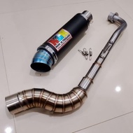 NLK Exzos exhaust ex5 exhaust Kriss 100 110 125 Dash sym srl 100 110 125 wave xrm fury raider j smas