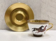 Hermes 24K渡金 茶杯 咖啡杯套裝 配貨特價