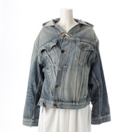 Balenciaga denim jacket denim indigo