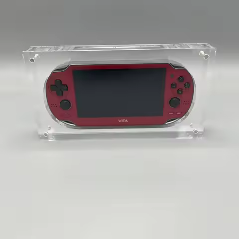 High transparency acrylic magnetic cover console storage box for PlayStation VITA PS VITA 1000 PSVit
