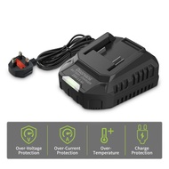 2.0A 21V Li-Ion Rechargeable Battery Charger for Cordless Drill