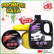 ( Ready Stock) Combo Sale 3M Paste Wax  39526LT, (150g) + 3M Wash & Wax / Shampoo PN39000W, (1L)