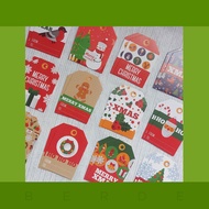 Christmas Tags Assorted Design - Gift Tags with twine - 24 pcs Christmas Gift Tag