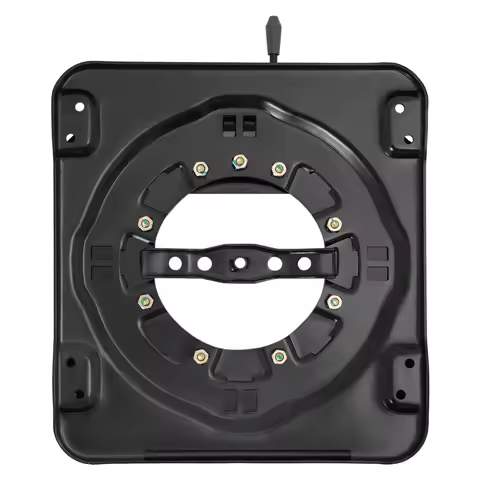 Seat Swivel Base Plate W21 RV Camper Vans Seat Turntable 130kg Load 360° Seat Rotating Base