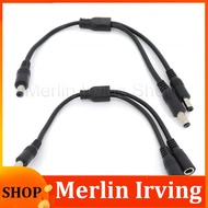 Merlin Irving Shop 10A 18awg 19V 24V 12v 2 way DC 1 male to 2 male female Splitter connector Power s