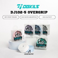 OGKILS Badminton Racket Grip OG 丁胶 DJ102-5 干粘型球拍握把手胶