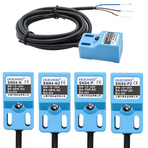 SN04-N SN04-N2 SN04-P SN04-P2 DC NPN PNP NO NC 4MM DC 10-30V SN04 Inductive Proximity Sensor Detecti
