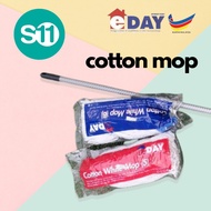 Eday Cotton White Mop (mop only) Kepala Mop Sahaja