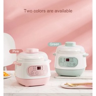 Electric Slow Cooker /Slow Cooker Porridge/Ceramic Pot Multifunction BirdNest Soup Stew/ Supplement Heater Warmer/Porridge Stew Pot