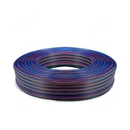 R RGB Connection Cable 22AWG 4pin Parallel Cable 4pin Lamp Lamp Strip Extension Cable 1007 Color Fla