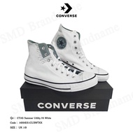 Converse รองเท้าผ้าใบ รุ่น CTAS SUMMER UTILITY HI WHITE Code: A05031CU3WTXX