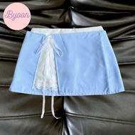 Chân Váy Ballet Cạp Trễ BYOON SAIGON Dáng Ngắn Phối Ren Phong Cách Cá Tính C952