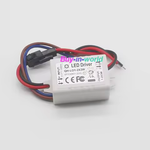 1pcs AC 85-265V 1-2x3W 600mA 3W High Power led bead LED Driver Convertor Transformer