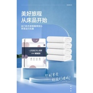 🇲🇾Ready Stock现货🇲🇾 Travel Camping One Time Use Hygiene Bedsheet Cover 旅行 酒店 一次性床单套 被罩 枕套
