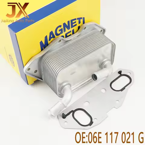 06E117021G 06E117021L Engine Oil Cooler and Gasket 06E 117 021 G 06E117070D For VW Touareg Audi A6 A