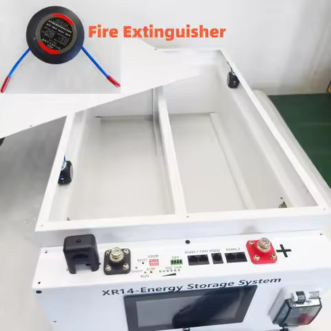 7 inch LCD JK Inverter BMS XR14 Lifepo4 Battery BOX DIY Kit For EVE CATL 280AH MB314Ah 320Ah