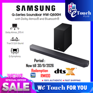 SAMSUNG 3.1.2ch Soundbar with Dolby Atmos 3D Sound and DTS:X Acoustic Beam Technology [ HW-Q600H/XM 