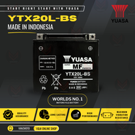 Yuasa YTX20L-BS Motorcycle Battery (INDONESIA) best for Jetski and Harley Davidson