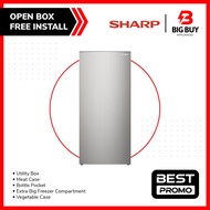 SHARP 189L Fridge Refrigerator Single Door SJD220 Peti Sejuk Sharp SJD220MS