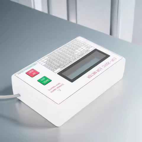 New ESR2501C Capacitor ESR DCR Tester Test In Circuit Capacitance Meter With Test Leads Clip Battery