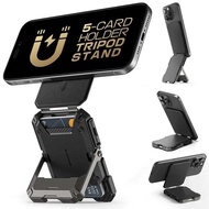 9E SUPCASE 2 Magnetic Tripod Phone Stand Credit Card Holder For Iphone 16/15/14/13/12 Adjustable