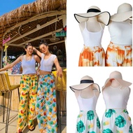 *Hello guys*No Stock Added-Flowing Fabric Long Pants With Inner Waistband