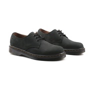 Mancow - Low Boots Crazy Horse Black - Men's Formal Shoes Wanita Genuine LeatherOriginal