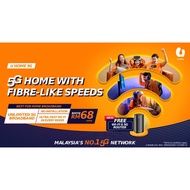 U Mobile - U HOME 5G Wireless Internet Broadband with free CPE (WiFi 6 5G Router)