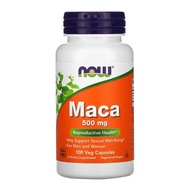 NOW Foods, Maca, 500 mg, 100 Veg Capsules/250 Veg Capsules/750 mg, 90 Veg Capsules