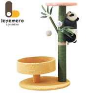 Panda Cat Tree Creative Bamboo Cat Climbing Frame Cat Scratcher Toys Cat Supplies