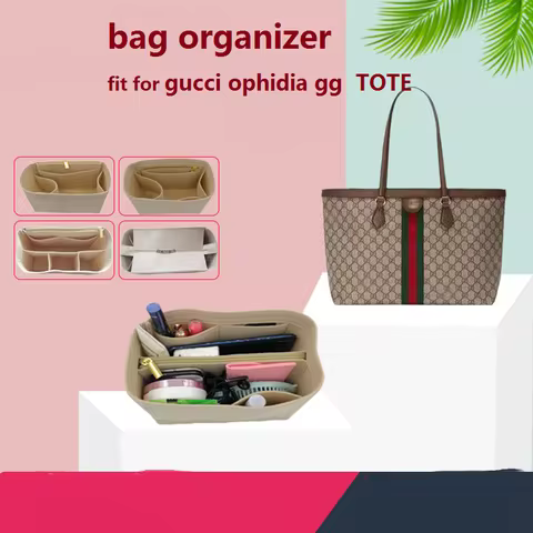 【Only Sale Inner Bag】Bag Organizer Insert For Gucci Ophidia GG MEDIUM SMALL Tote Organiser Divider S