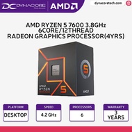AMD Ryzen 5 7600 6-Core, 12-Thread AM5 Desktop Processor / CPU