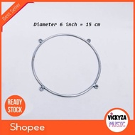 Ring Ketipung Kendang Dumbuk Beton Cor Tabla 15 cm 6 inch