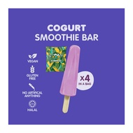Smooze - New Smoothie Bar Blackcurrant Cogurt (Coconut Yogurt) - Ice Cream Alternative - Frozen