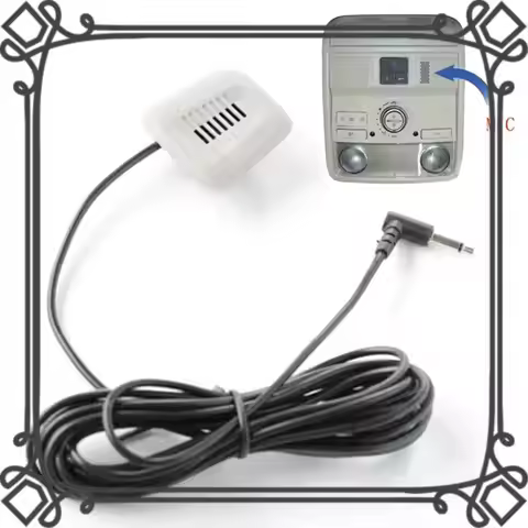 Q2-Car Audio Microphone 3.5Mm Plug Mic Stereo Wired External Microphone For BMW 1 Series F20 3XF30 F