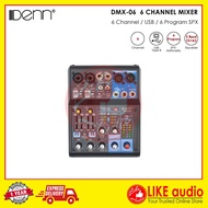 DENN DMX-06 6-Channel Mixer