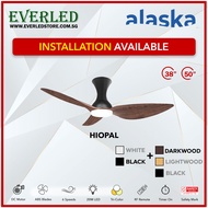 [Installation Available] ALASKA Hiopal III 38"/50" DC Ceiling Fan (Dimmable) (with 20w Samsung Tri-Color LED and Remote)