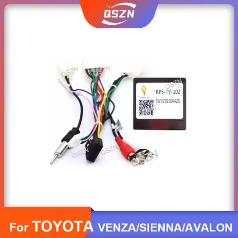 Canbus Box TY-SS-01/RP5-TY-002/RP5-TY-102 For TOYOTA VENZA/SIENNA/AVALON Car Radio Android With Wiri